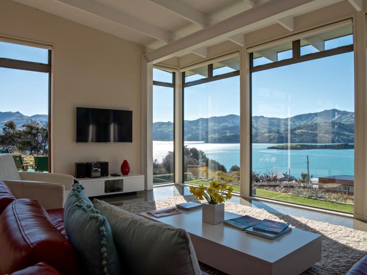 Kotare Point Paradise - Akaroa Holiday Home المظهر الخارجي الصورة