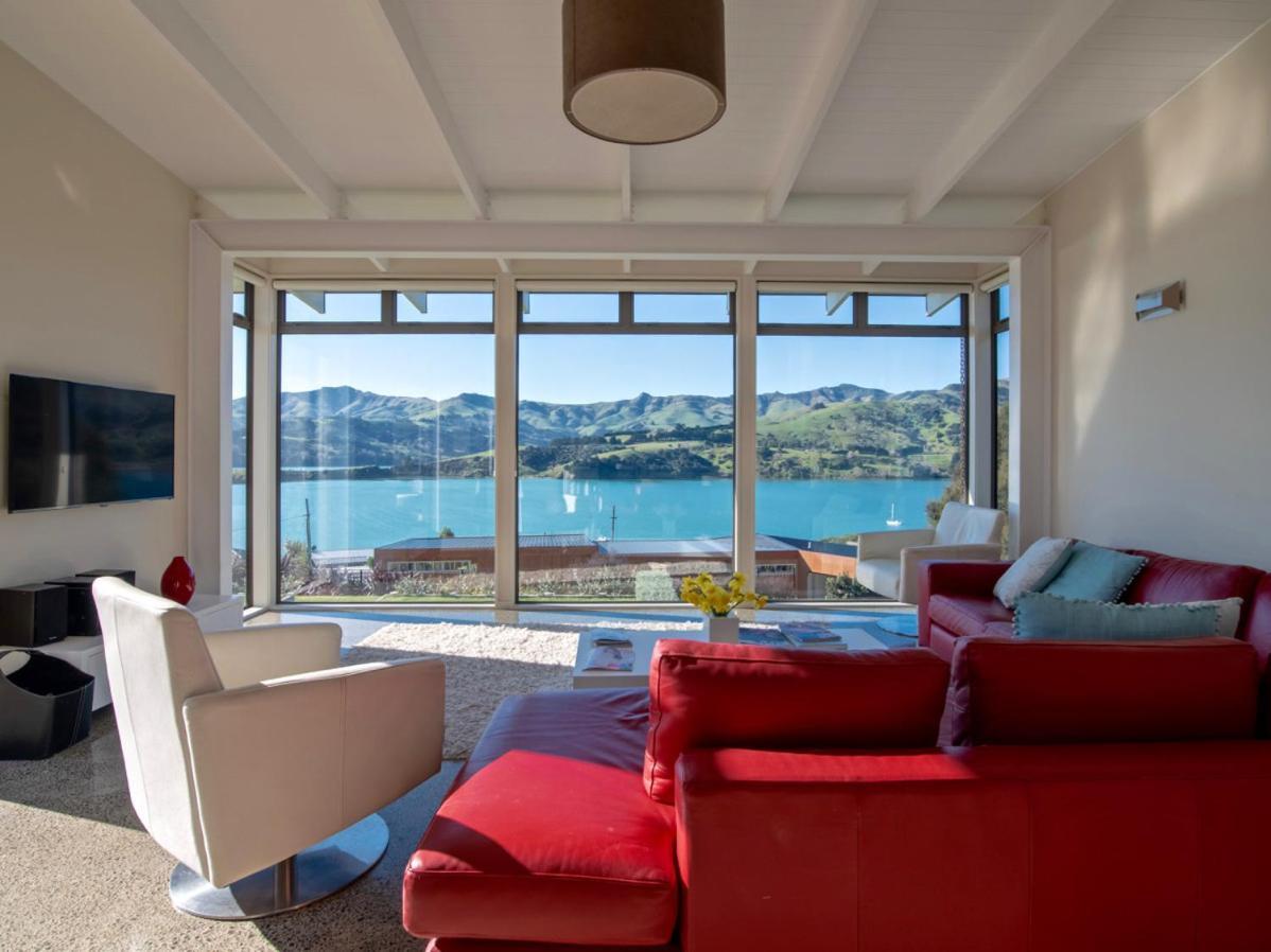 Kotare Point Paradise - Akaroa Holiday Home المظهر الخارجي الصورة